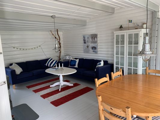 Mysig och fräsch stuga med insynsskyddad tomt - Bild 13