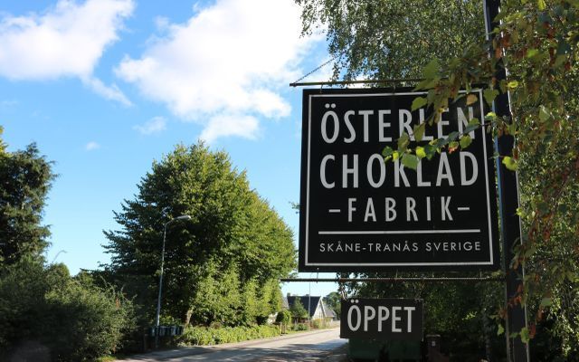 Choklad fabrik i Skånes Tranås 30 min