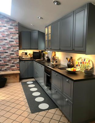 Strandnära hus i Västergarn