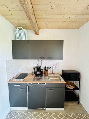 Studio m etage fritt läge i charmig Skånegård - Bild 8