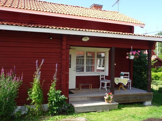 Mysig timmerstuga vid Siljans strand - Bild 12