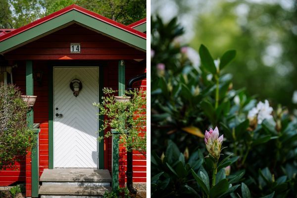 Stuga med privat badtunna