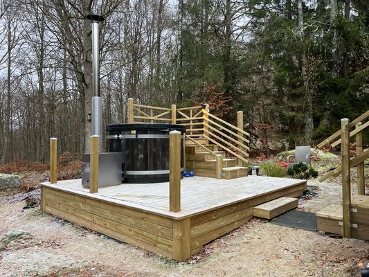 Stuga med privat badtunna - Bild 9