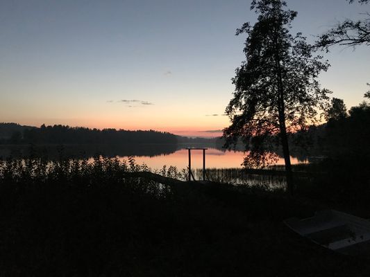 Sommaridyll på egen sjöudde - Bild 17