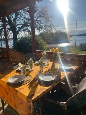 Lövudden Tynningö. Panoramautsikt över havet - Bild 12