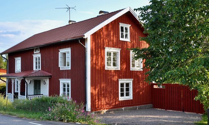 Charmigt hus med anor sent 1700-tal