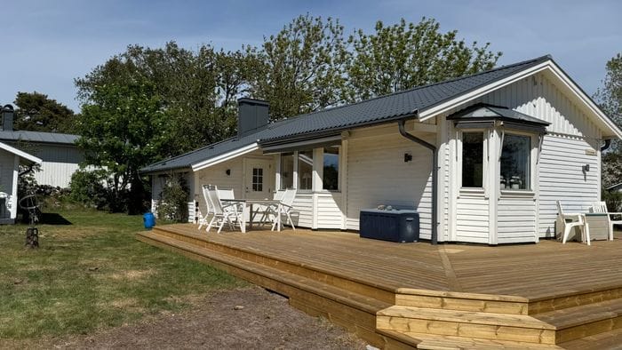 Rymlig familjestuga 200 m från havet – Glommen - Bild 25