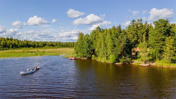 Sjöhuset - båtar, strand, bastu, brygga och grill! - Bild 66