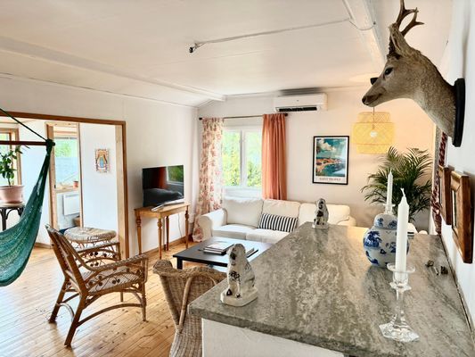 Sjötomt med egen sandstrand o brygga på Färingsö - Bild 17