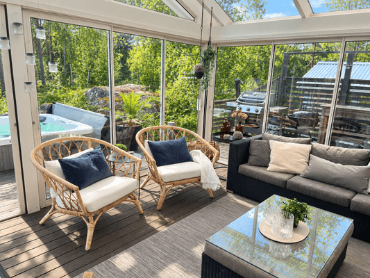 Sommaridyll nära bad och hamn – med privat jacuzzi - Bild 20