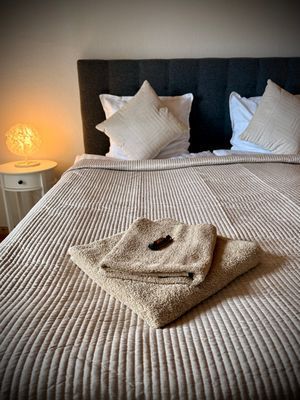 Hos oss ingår alltid sänglinnen & handdukar