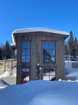 Nybyggd stuga på 50 kvm mitt i fjällvärlden