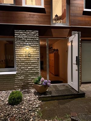 Ingången här är bara för boendets gäster ✨