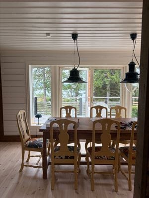 Stockholms skärgård, brygga, bastu och bilväg - Bild 12