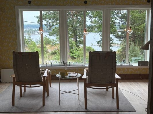 Stockholms skärgård, brygga, bastu och bilväg - Bild 9