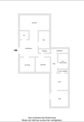 Rymlig 4:a med 2 badrum i Ljusnedal, nära Funäsdal - Bild 27