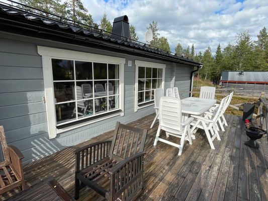 Fjällstuga m öppenspis & vedeldad bastu - Bild 3