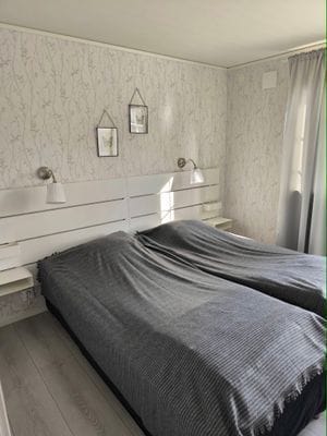 Sovrum på nedreplan