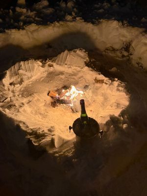 Fjällstuga m öppenspis & vedeldad bastu - Bild 11