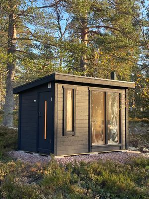 Fjällstuga m öppenspis & vedeldad bastu - Bild 12