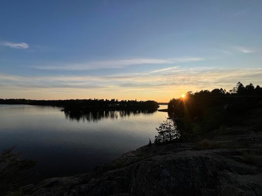 Utsikt från Månberget in mot Loftahammar