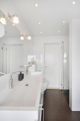 Badrum på övre plan