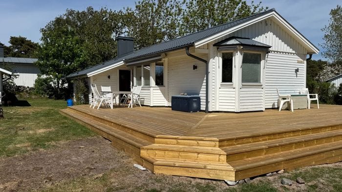 Rymlig familjestuga 200 m från havet – Glommen - Bild 8