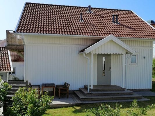 Hus vid Smögenbryggan
