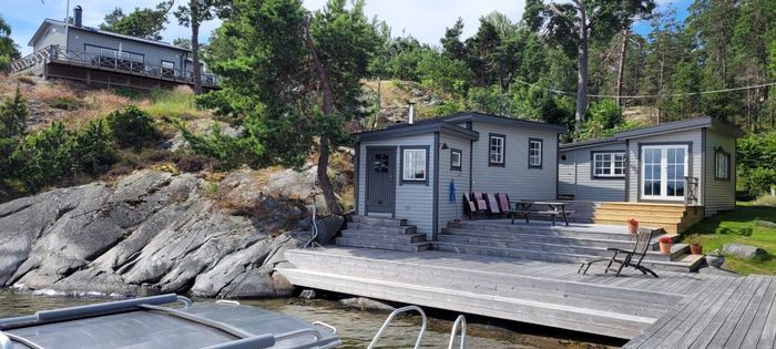 Skärgårdsidyll i stockholm med egen strand&brygga - Bild 18