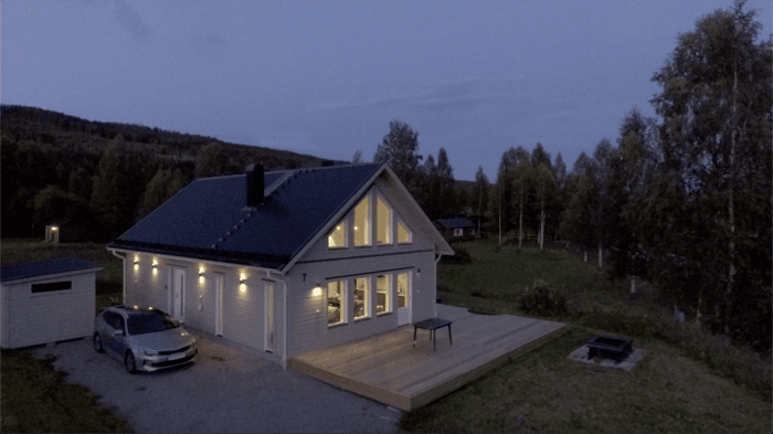 Stuga i Branäs by