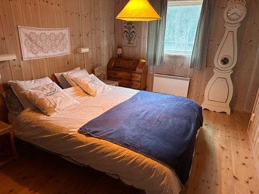 Typical Swedish cottage with stuga overlook a lake - Bild 13