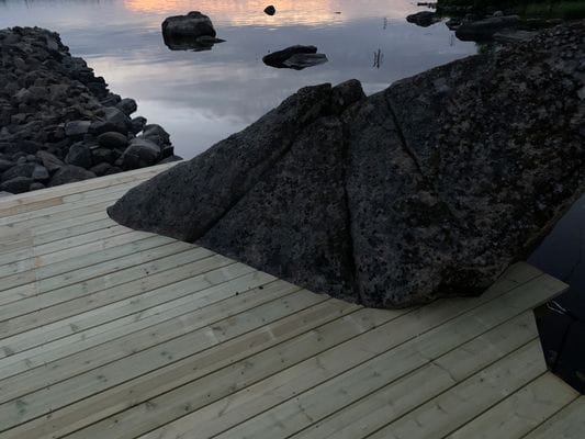 Nybyggd sjöstuga med fantastisk utsikt - Bild 3