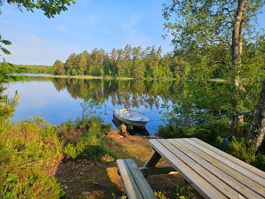 Backstugan, sjönära med roddbåt och Wi-Fi - Bild 13