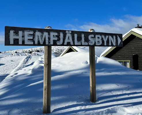 Vecka 7 i Sälen – stuga vid Högfjället.