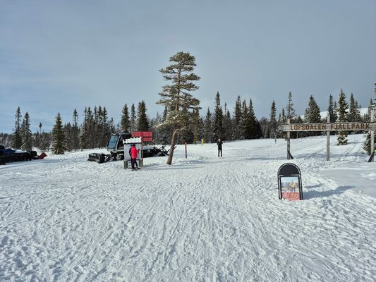 Längdskid- och MTBcentral - 150m promenad från stugan
