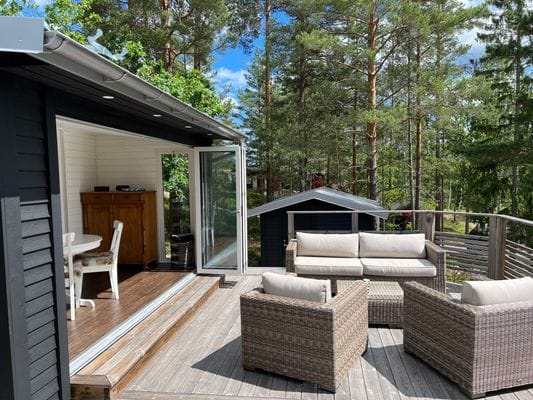 Trivsamt fritidshus i Kaggebo nära hav och bad - Bild 4
