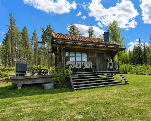 Stuga på fäbod