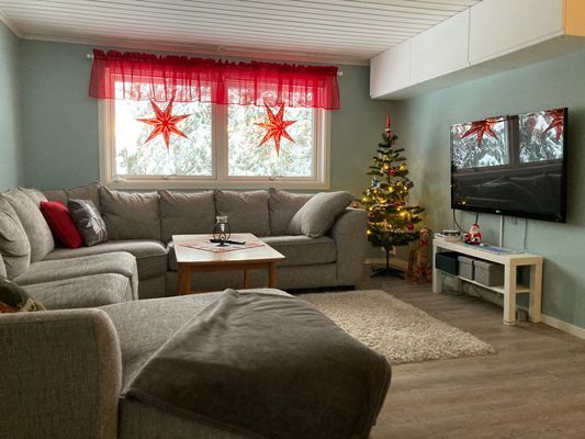 Fin fjällstuga med bastu och kamin - Bild 5