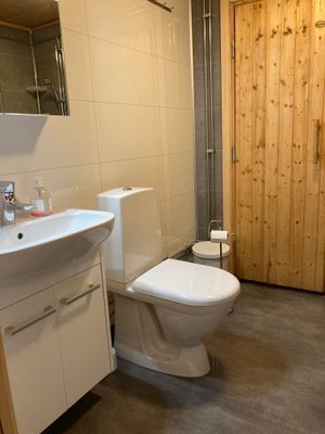 Fin fjällstuga med bastu och kamin - Bild 11