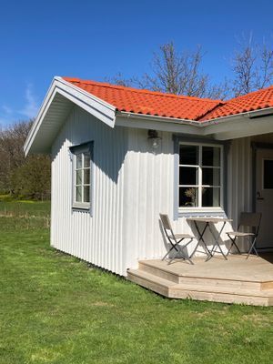 Nybyggd stuga på Skaftö