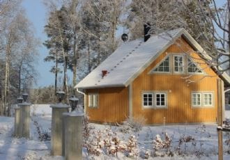 Norra Annexet i vinterskrud