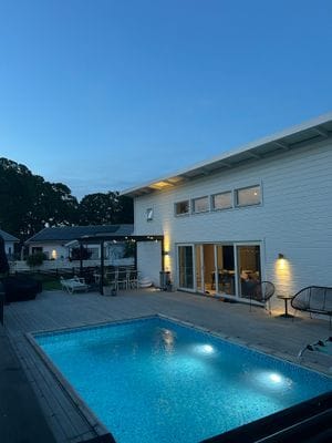 Modernt fritidshus med pool, centralt Köpingsvik. - Bild 2