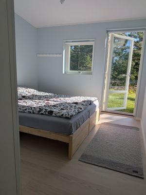 Huvudsovrum i huvudhuset