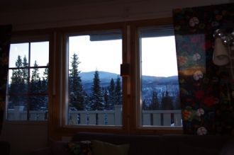 Utsikt mot renfjället