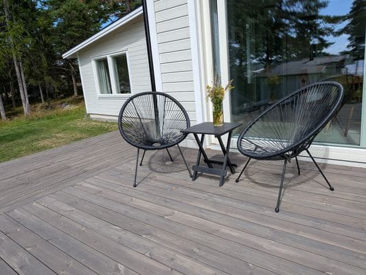 Arkitektritad stuga med havsutsikt nära Grebbestad - Bild 9