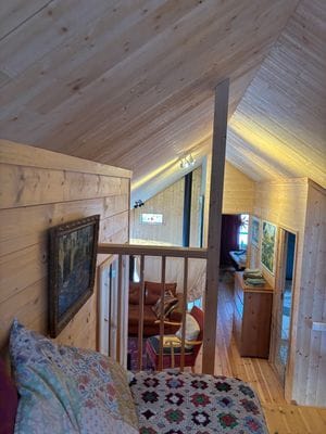 Vy från litet loft