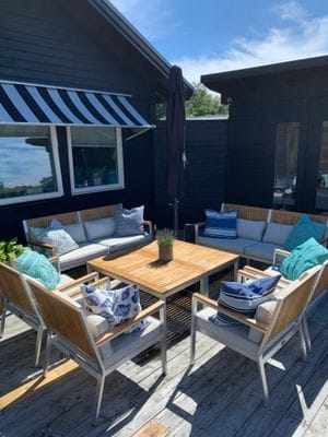 Familjevilla med uppvärmd pool & bastu nära havet - Bild 25