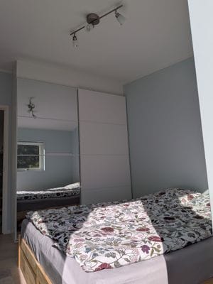Huvudsovrum i huvudhuset