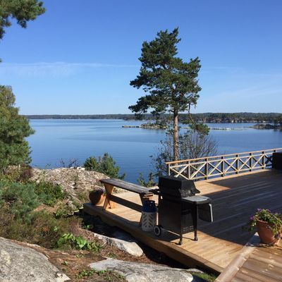 Skärgårdsidyll i stockholm med egen strand&brygga - Bild 11