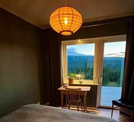 Rymligt fjällhus med bastu och utsikt mot fjällen - Bild 20